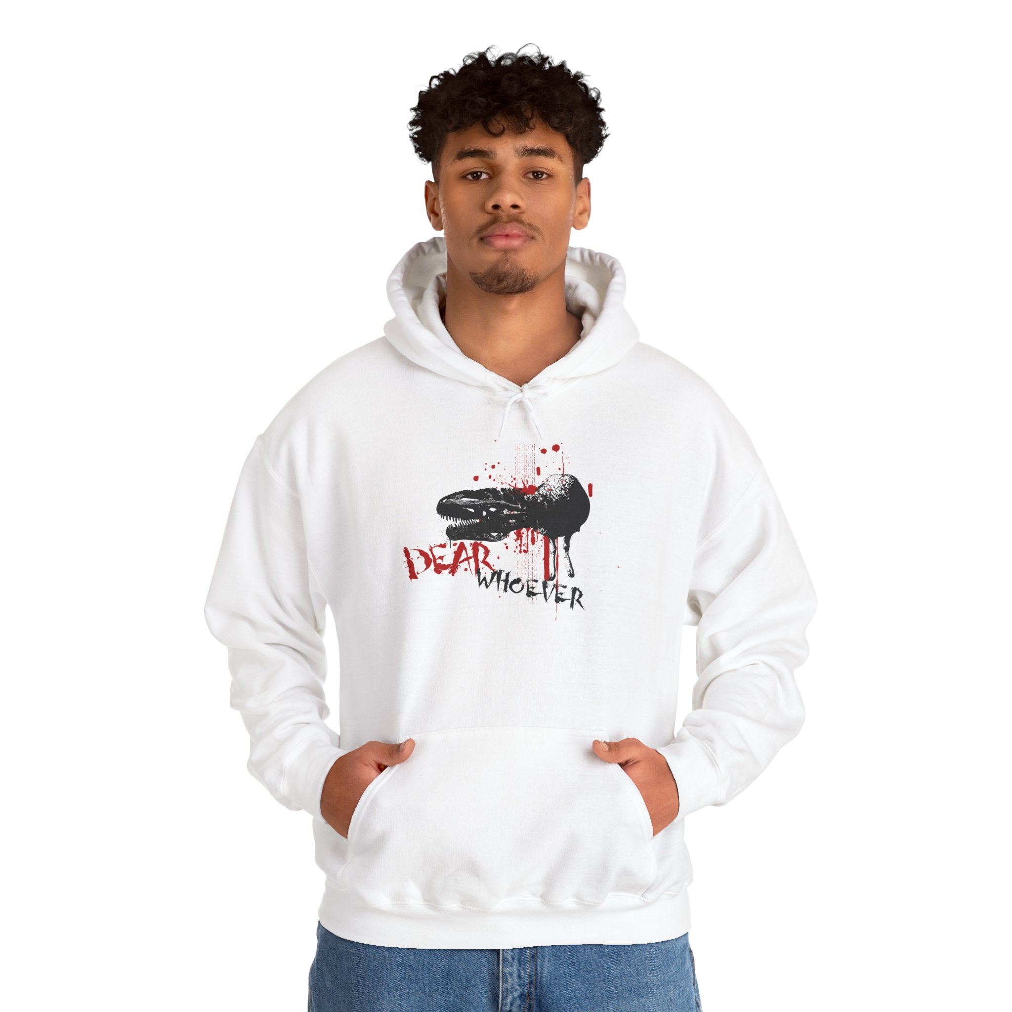 Hoodie — Dark Grunge "Dear Murder" Blood-Splatter Graphic