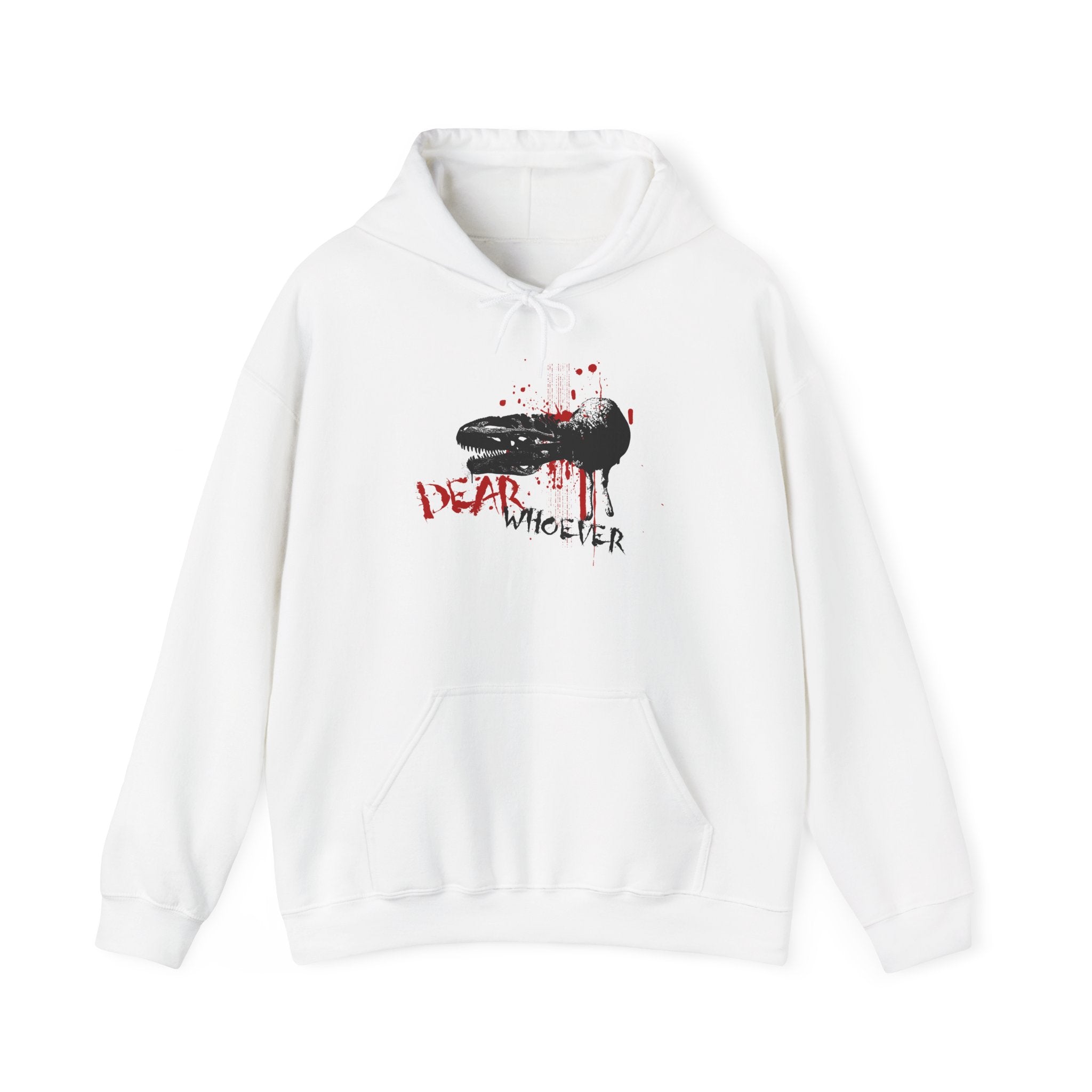 Hoodie — Dark Grunge "Dear Murder" Blood-Splatter Graphic